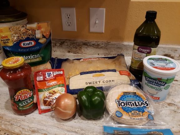 Healthy Chicken Taco casserole Recipe