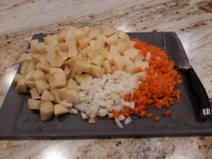 Dinner Potato Soup, vegetables recipe