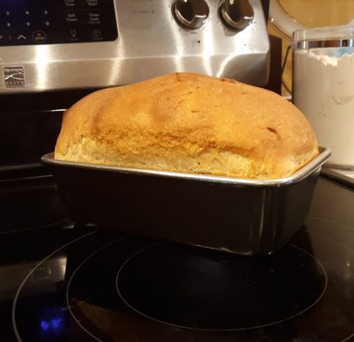 Spelt bread and all purpose dough