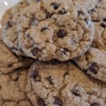 Finished Spelt oatmeal chocolate chip cookie recipe