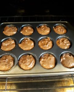 Healthy Chocolate snack Breakfast muffins recipe